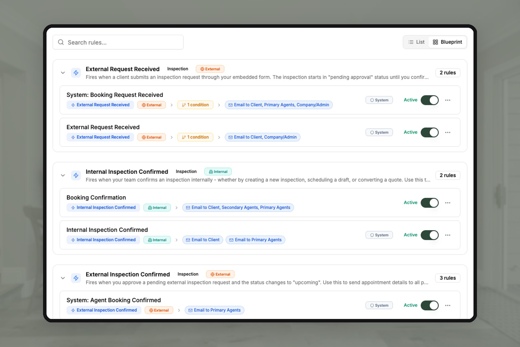 Triggers, conditions, and actions that fit your workflow