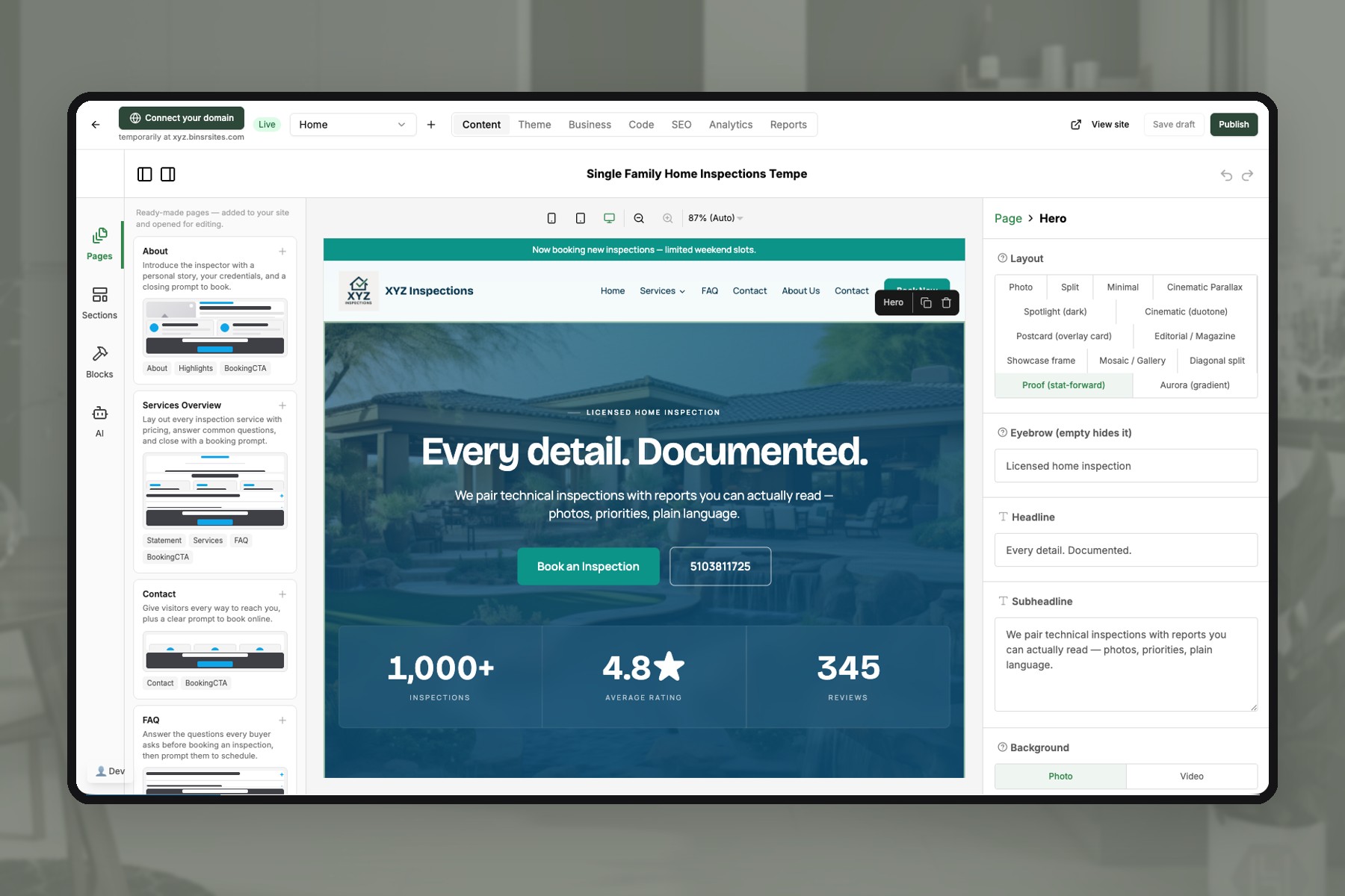 Your website, built to win you more business