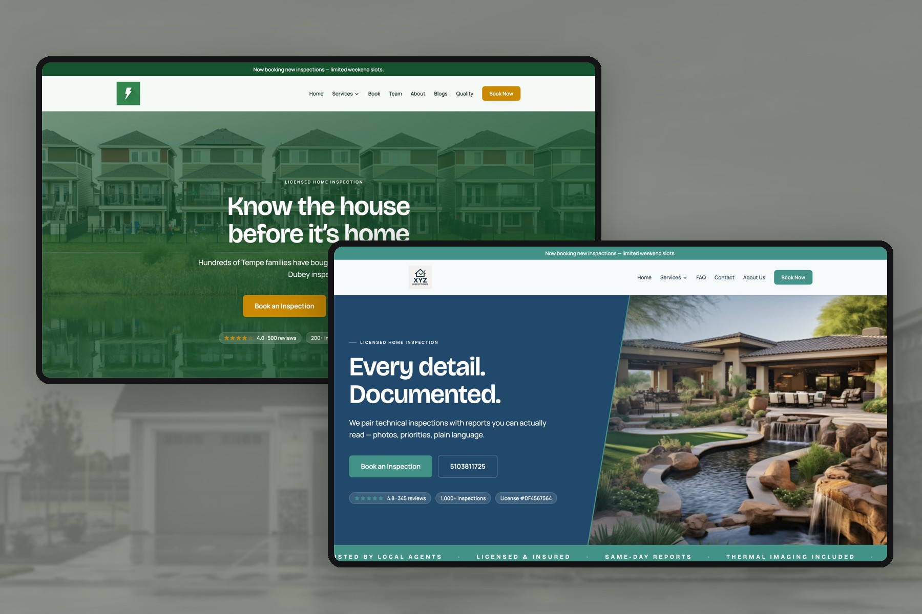 Build a site that actually looks like you